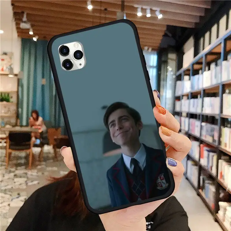 

the umbrella academy Aidan Gallagher Phone Case for iPhone 11 12 pro MINI XS MAX 8 7 6 6S Plus X 5S SE 2020 XR