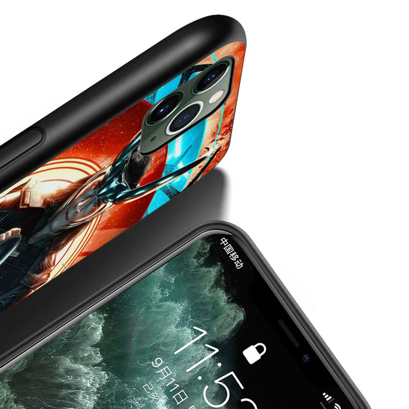 

Marvel Avengers Loki For Apple iPhone 12 11 XS Pro Max Mini XR X 8 7 6 6S Plus 5 5S SE Soft Shell TPU Silicone Black Phone Case