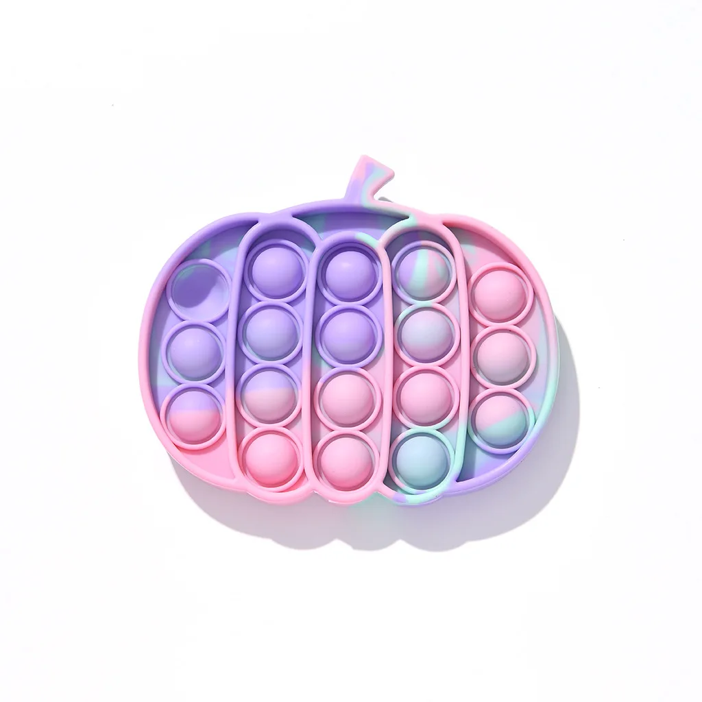 

Push Bubble Reindeer Dwarf Halloween Pumpkin Fidget Toys Jouet Anti Stress Enfant Silicone Antistress Relief Toy for Kids Gifts