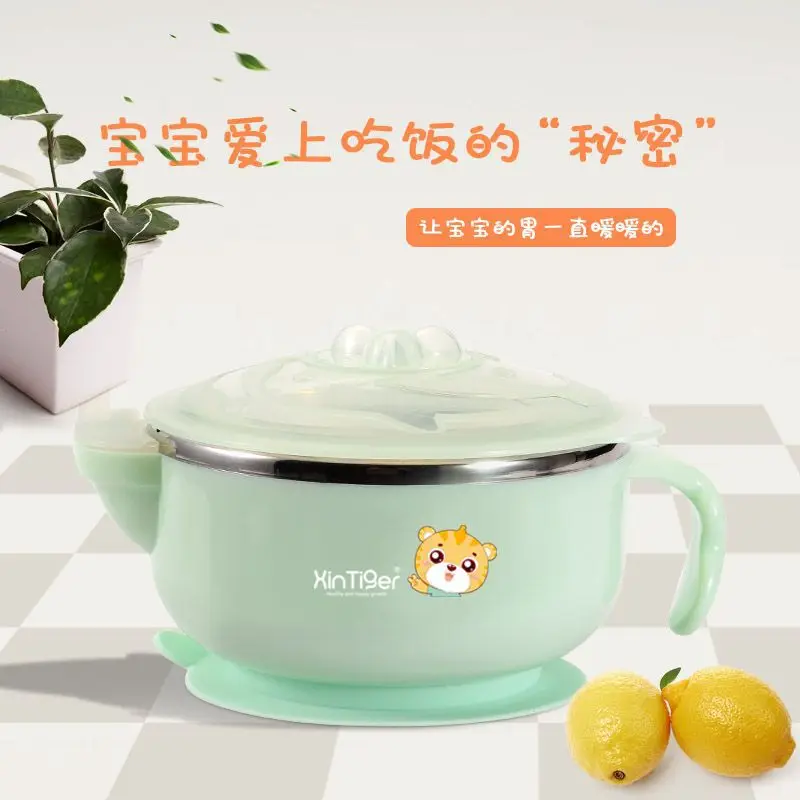 Детская Чаша для воды из нержавеющей стали Детские чаши кормления приборы