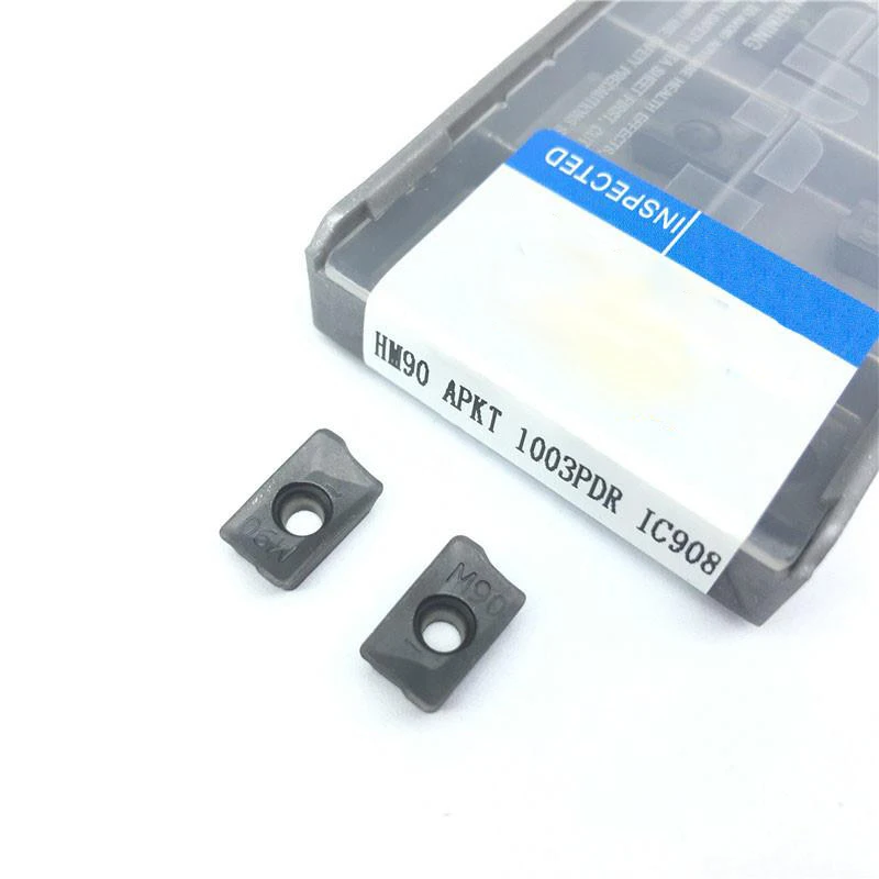 APKT1003 PDR IC908 фрезы HM90 твердосплавный инструмент для обработки деталей вращения
