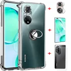 1  4 шт. хонор 50 Чехол Honor 50 Чехол на Honor-50 Pro прозрачный чехол Honor 50 Case Honor 50 Lite SE 50Lite крышка подушки безопасности Huawei Honor 50 кольцо чехол хонор 50 лайт про Чехол Honor50