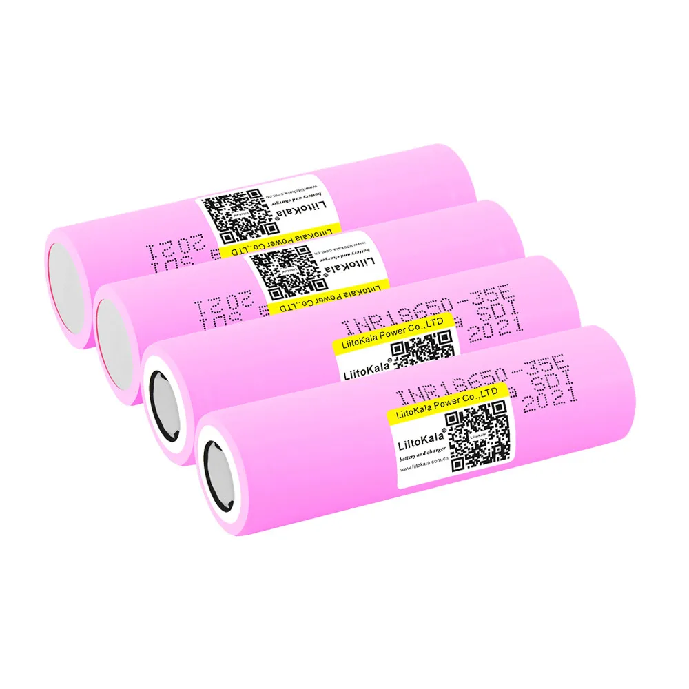 Liitokala 18650 3500 mAh 13A разряд INR18650 35E батарея li ion 3 7 v перезаряжаемая