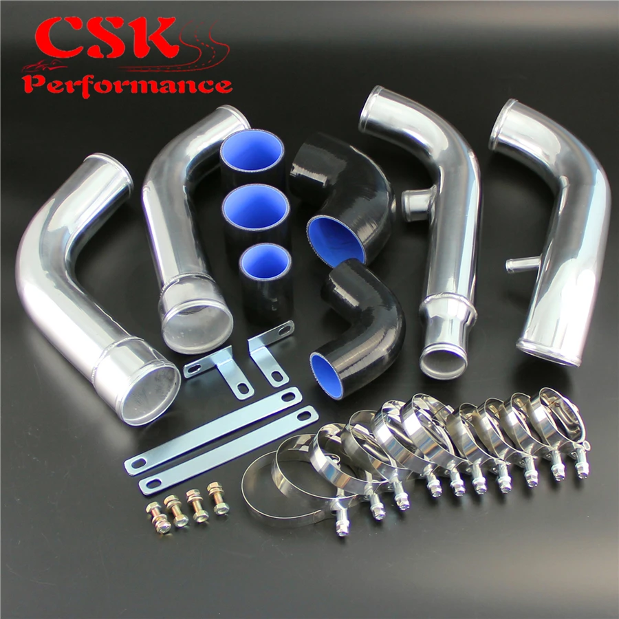 Алюминиевый турбо интеркулер трубопроводов набор труб Подходит для Nissan 200SX S13 CA18DE