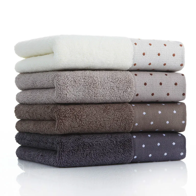 

3 pezzi di asciugamani in cotone puro per adulti volto di lavaggio degli uomini e le donne delle famiglie morbido assorbente