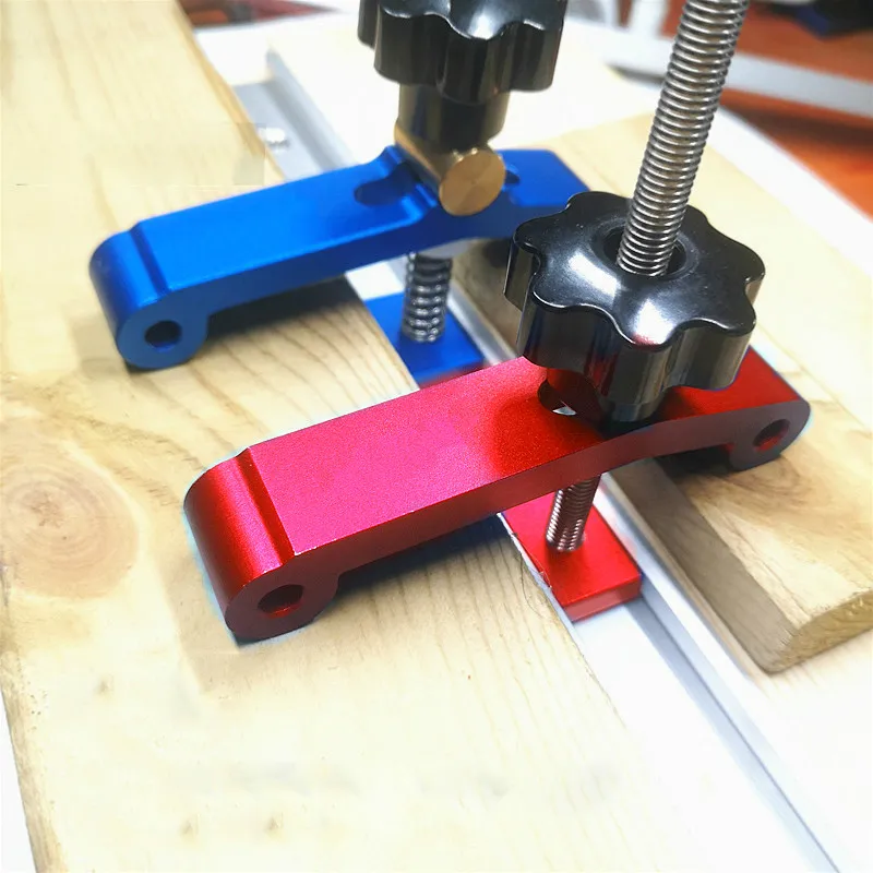 Улучшенная Т образная пластина торцевые зажимные блоки желобные регулируемая