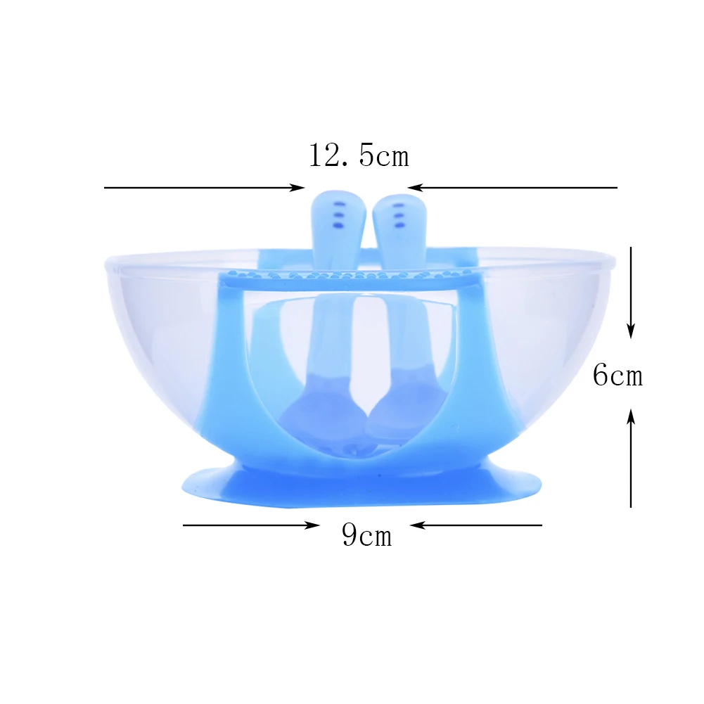 

Home Baby Dinnerware Set Temperature Sensing Feeding Spoon Child Tableware Food Bowl Learning Dishes Service Plate Bowl