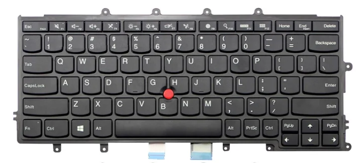Клавиатура Thinkpad для ноутбука x240, x240s, x240i, x230s, KB, подсветка, английская и американская раскладка, клавиатуры для ноутбука