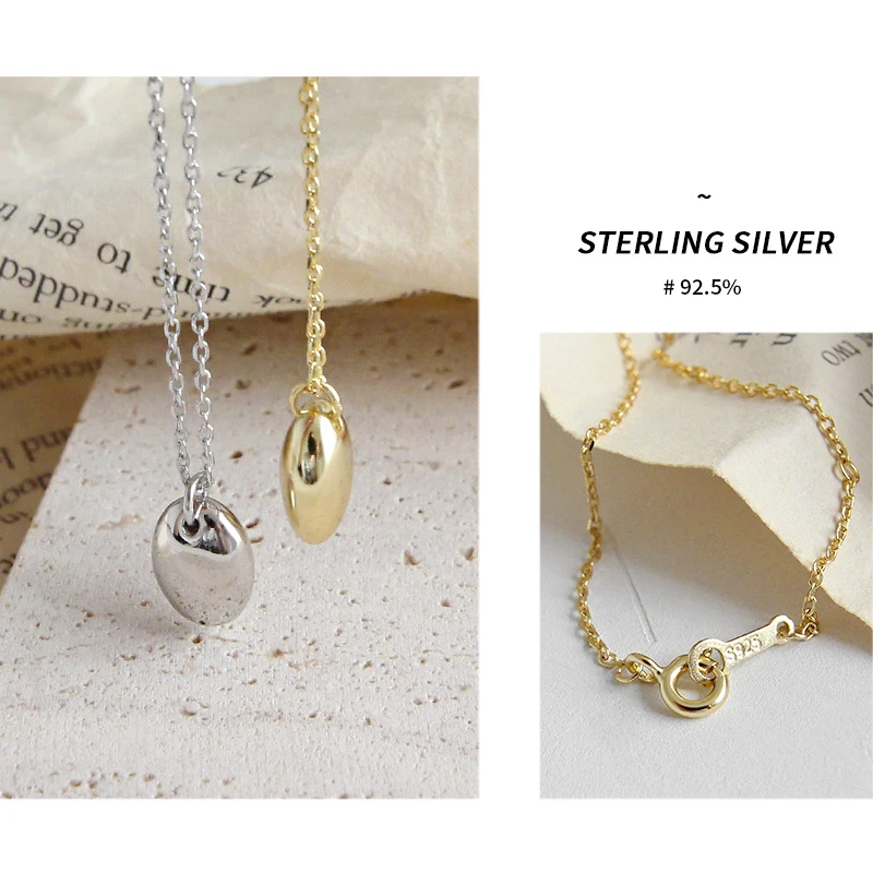 Женское ожерелье с подвеской из серебра 925 пробы 18 к | Украшения и аксессуары