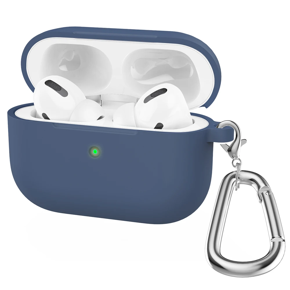 Мини Мягкий силиконовый чехол для Apple Airpods Pro противоударный чехол для Apple гарнитура для AirPods чехол s для Airpods Pro защитный чехол - Цвет: Wuyelan