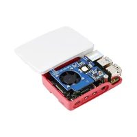 case forraspberry pi 4b3b poe power over ethernet expansion board cooling module onboard fan 802 3af network standard
