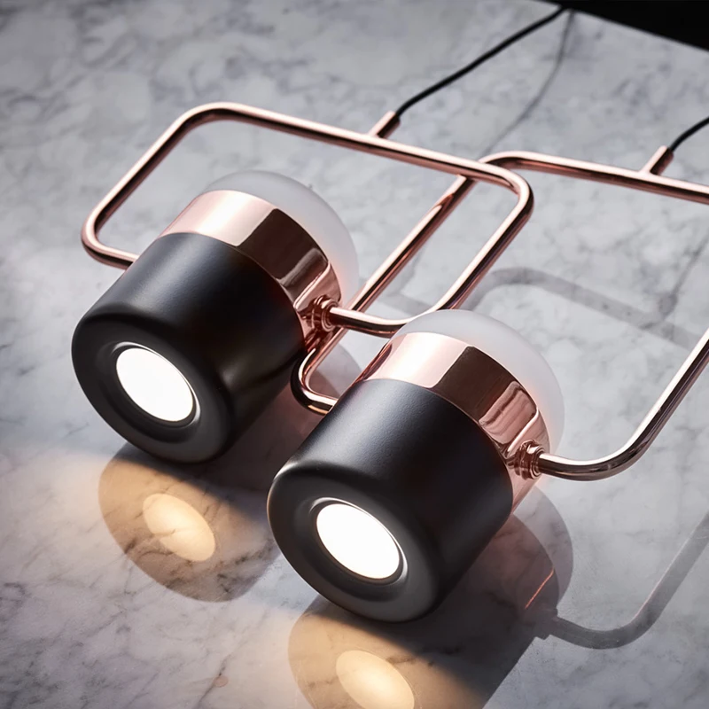 High quality rotating pendant lamp adjustment metal pendant lights for bar restaurant bar bedside lamp home lighting