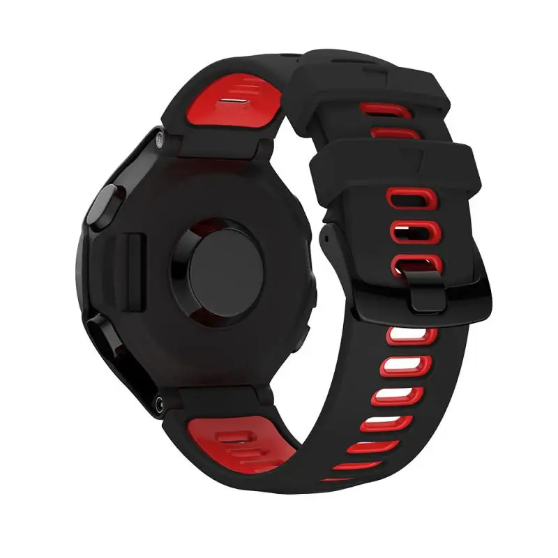 

Suitable Bracelet 22MM Strap For Garmin Forerunner 735xt 220 230 235 620 630 Silicone Steel Buckle Straps Accessories TXTB1