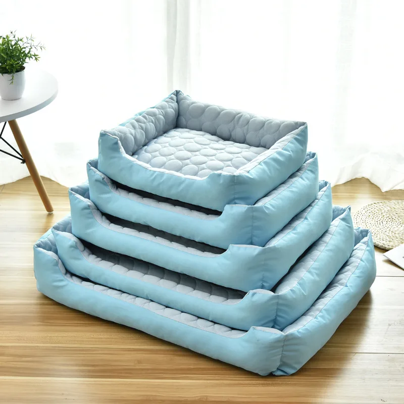 

Super Soft Dog Bed Sofa Plush Cat Mat Dog Beds For Labradors Large Dogs Bed House Pet Round Cushion Best Dropshipping Wholesale