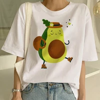 kawaii avocado t shirt women 90s harajuku ullzang fashion t shirt graphic cute cartoon tshirt tops tees female