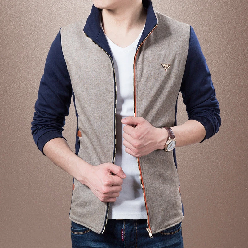 

Patchwork Men Short Jacket Black Mens Jackets And Coats New Hooded Tactical Jacket Brand Clothing Slim Casual Men's Coat