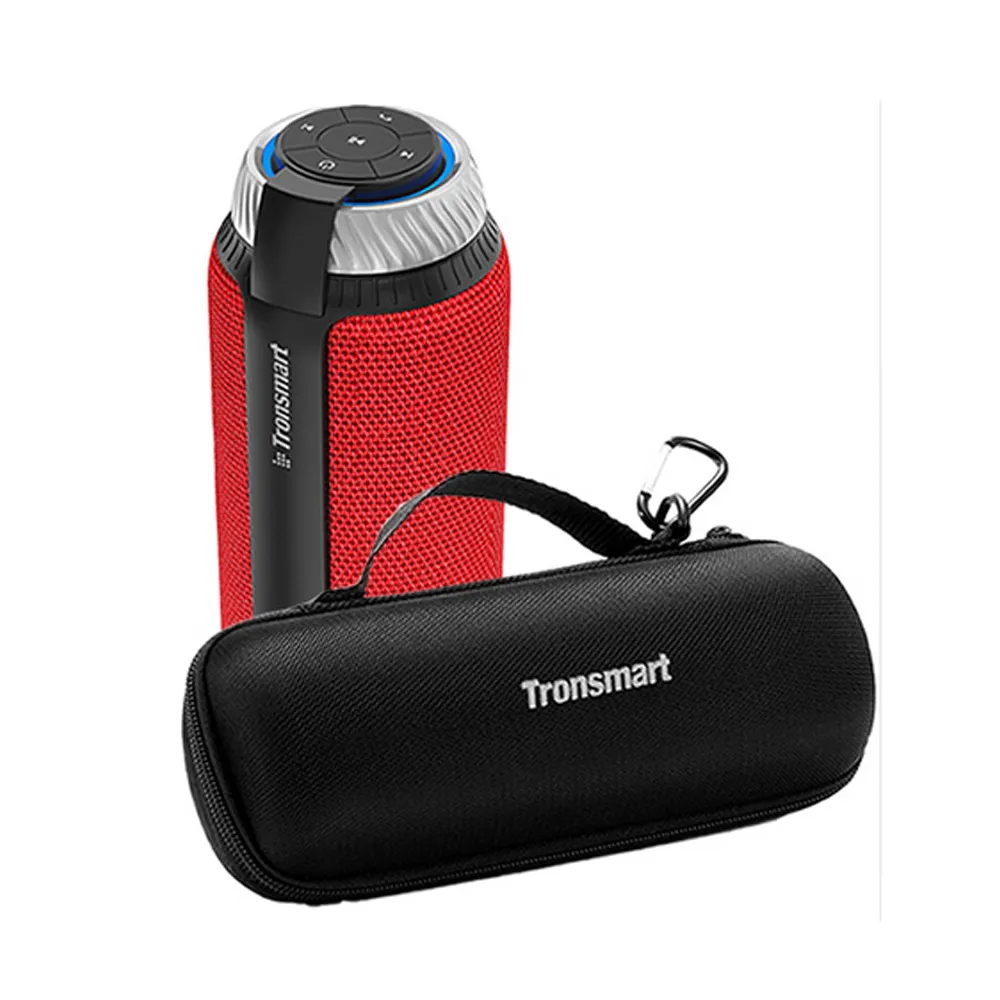Tronsmart Element T6, Bluetooth динамик, портативный саундбар, Bluetooth 4,1, аудио приемник, беспроводной динамик для музыки, mp3-плеер - Цвет: Red add case.