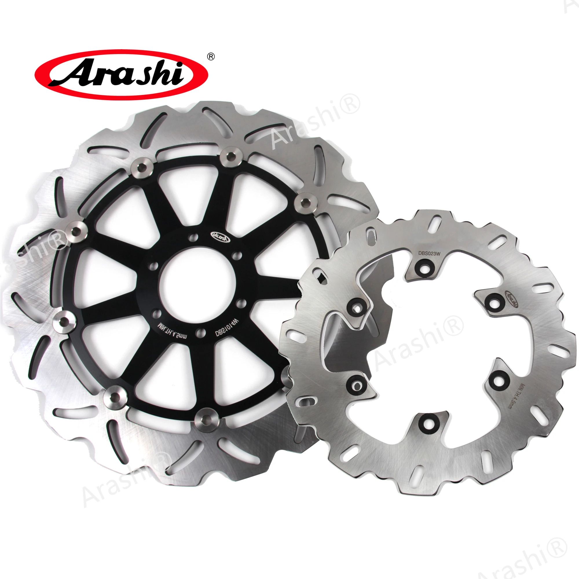 

ARASHI For DUCATI MONSTER 600 1994-2002 CNC Front Rear Brake Rotors Brake Disc 1994 1995 1996 1997 1998 1999 2000 2001 2002