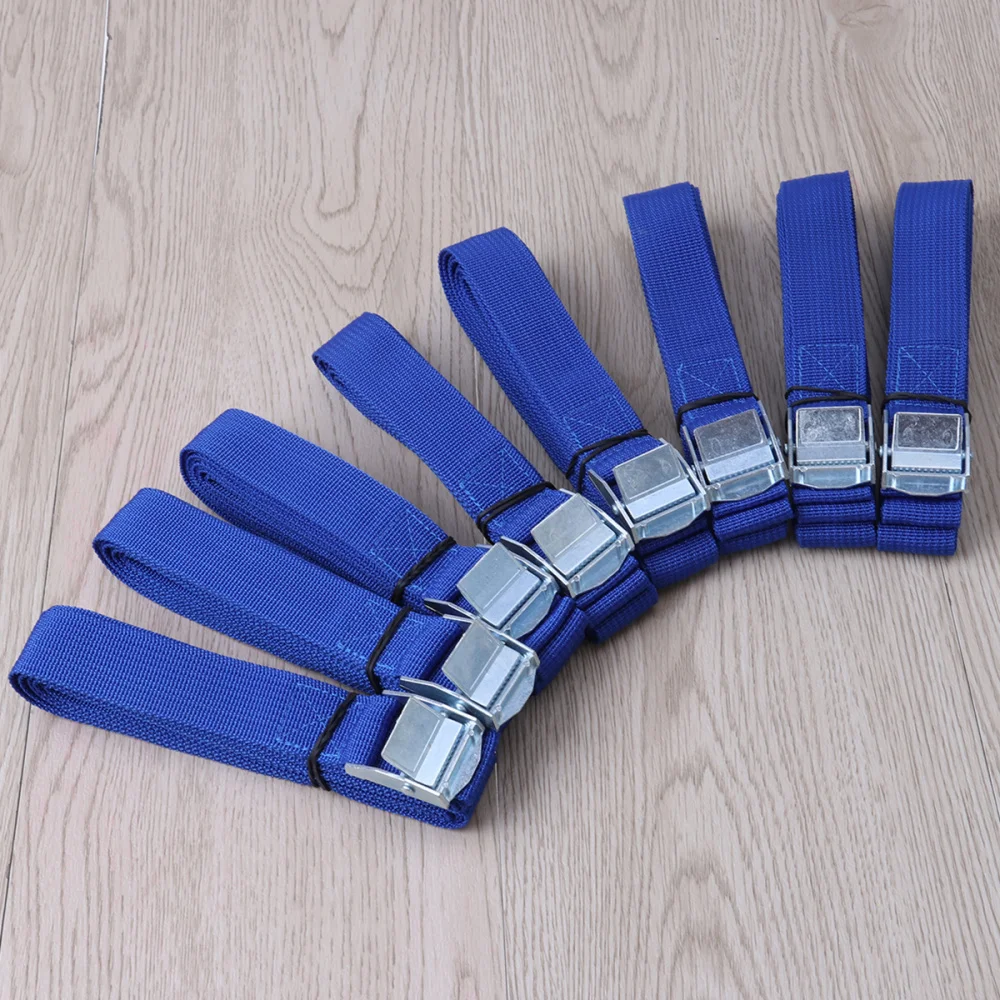 10 Pcs Lashing Straps with Steel Buckle Thick Nylon Quick Release for Cargo Tie Down Car Roof Rack Luggage Kayak | Автомобили и