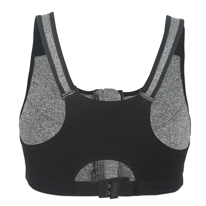 Женский спортивный бюстгальтер для фитнеса без косточек с защитой от тряски