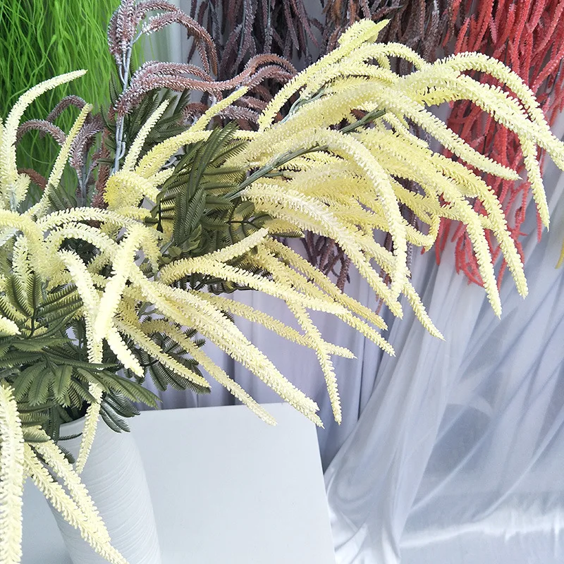 Искусственный цветок 75 см 30 головок искусственная лоза Мимоза Цветочная ветка