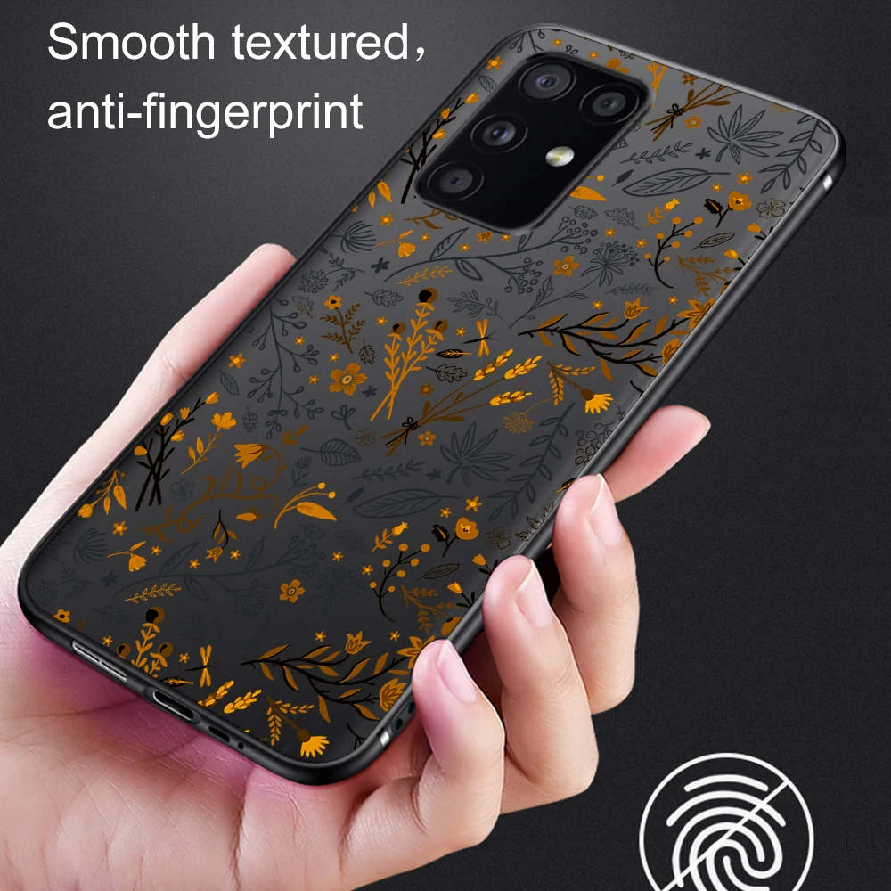 

Fresh Flower For Samsung Galaxy S21 A51 S20 S10 S9 S8 Plus Ultra S10e A50 A71 A70 A20E NOTE 20 10 9 8 Plus Soft TPU Phone Case