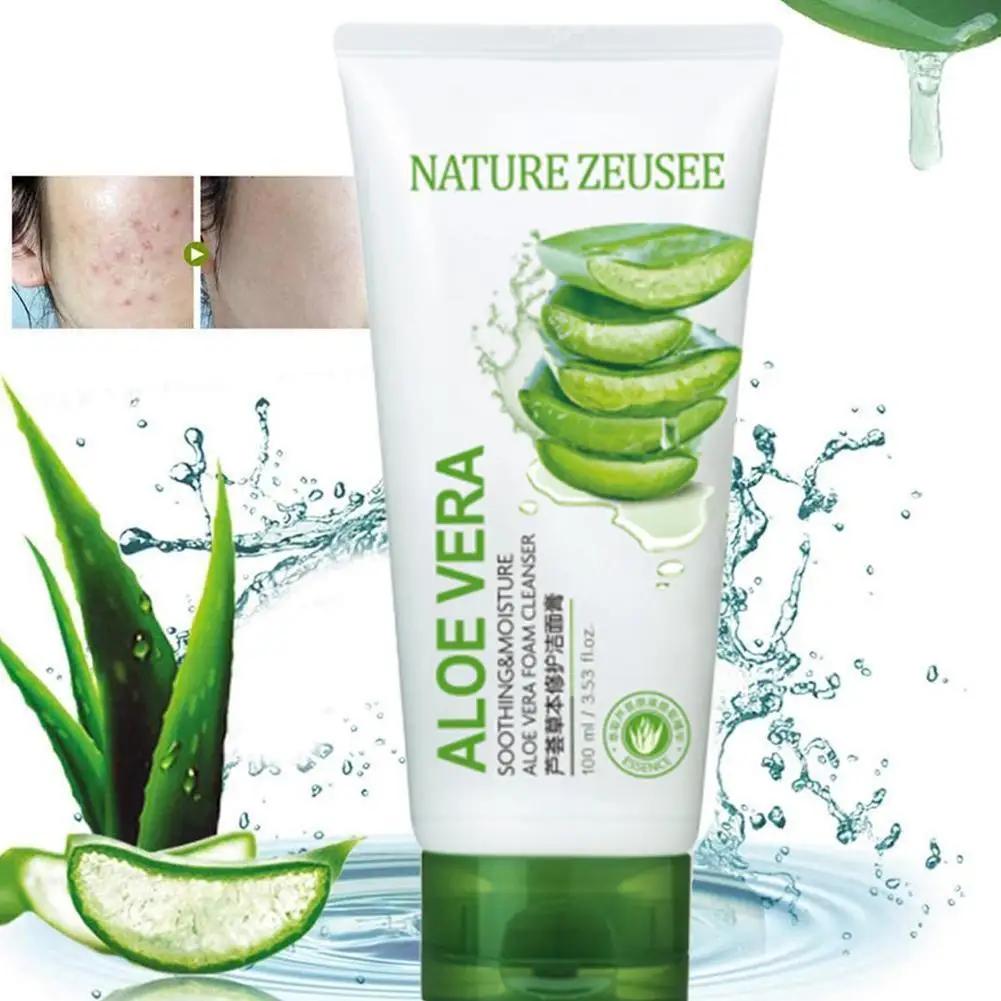 Гель алоэ вера очищающее средство для ухода за кожей увлажняющий крем чистки