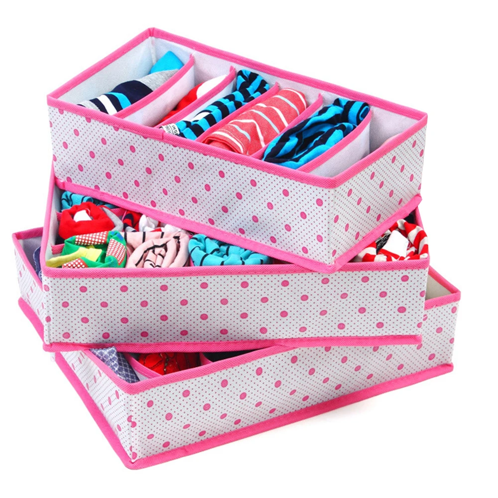 30 сеток бюстгальтер нижнее белье Носки Органайзер хранения носков коробка
