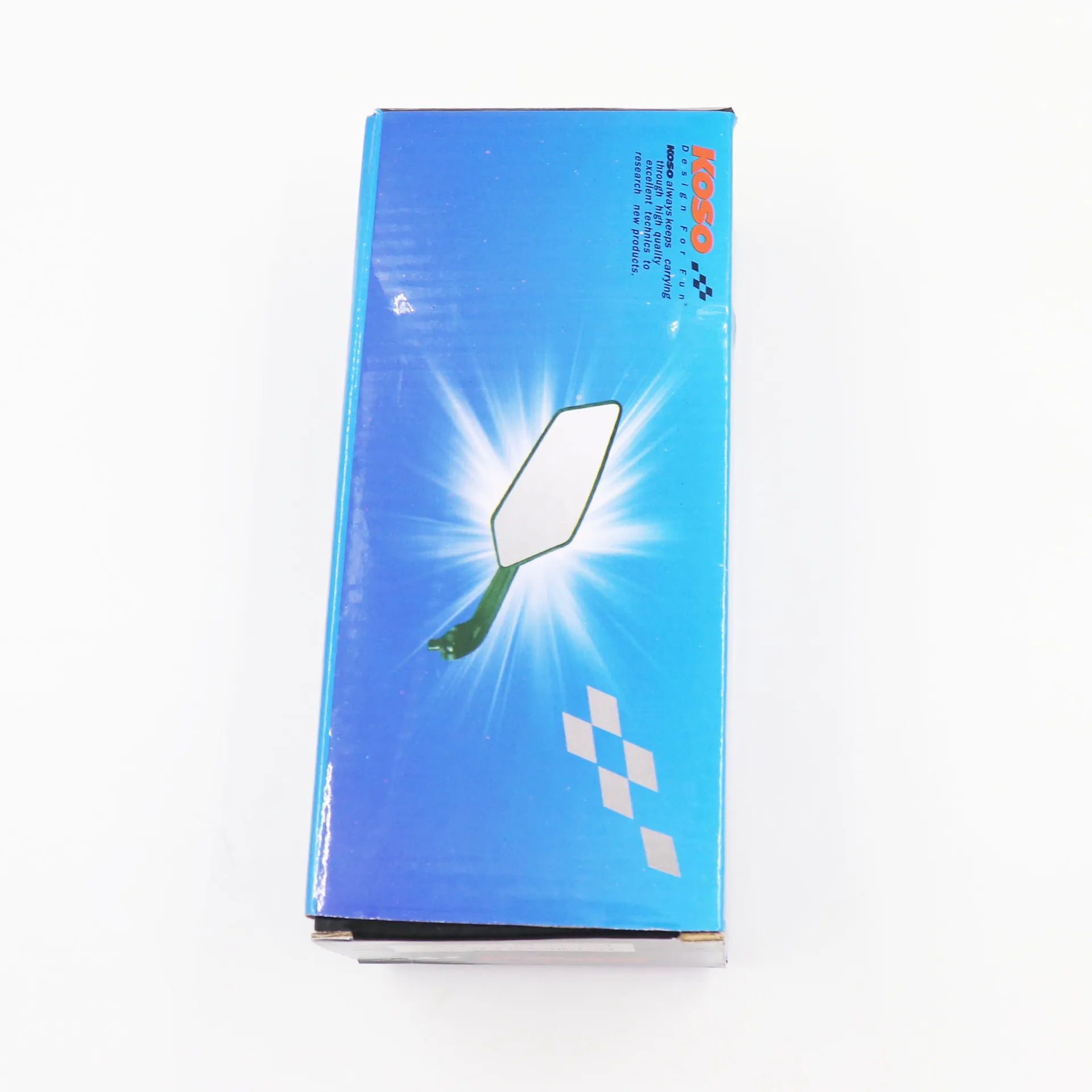 Мотоциклетное универсальное зеркало KOSO скутер E-Bike Cafe Racer Ретро Зеркала заднего