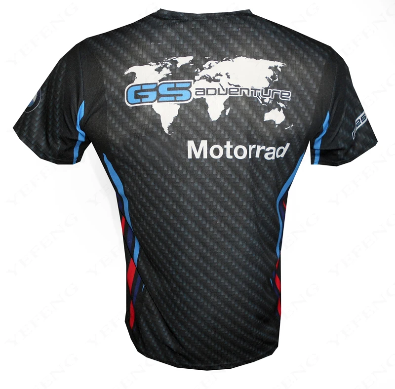 2021 R1250GS Летняя мужская футболка с коротким рукавом для мотоприключений