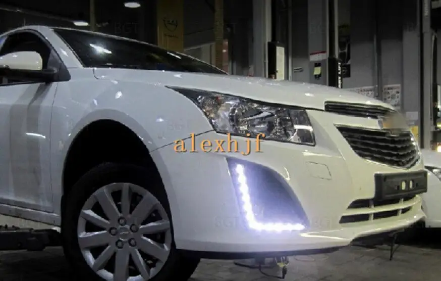 Для Chevrolet Cruze Дневной светильник,~ ;! Светодиодный, Cruze противотуманный светильник, astra, astro, avalanche, suburban