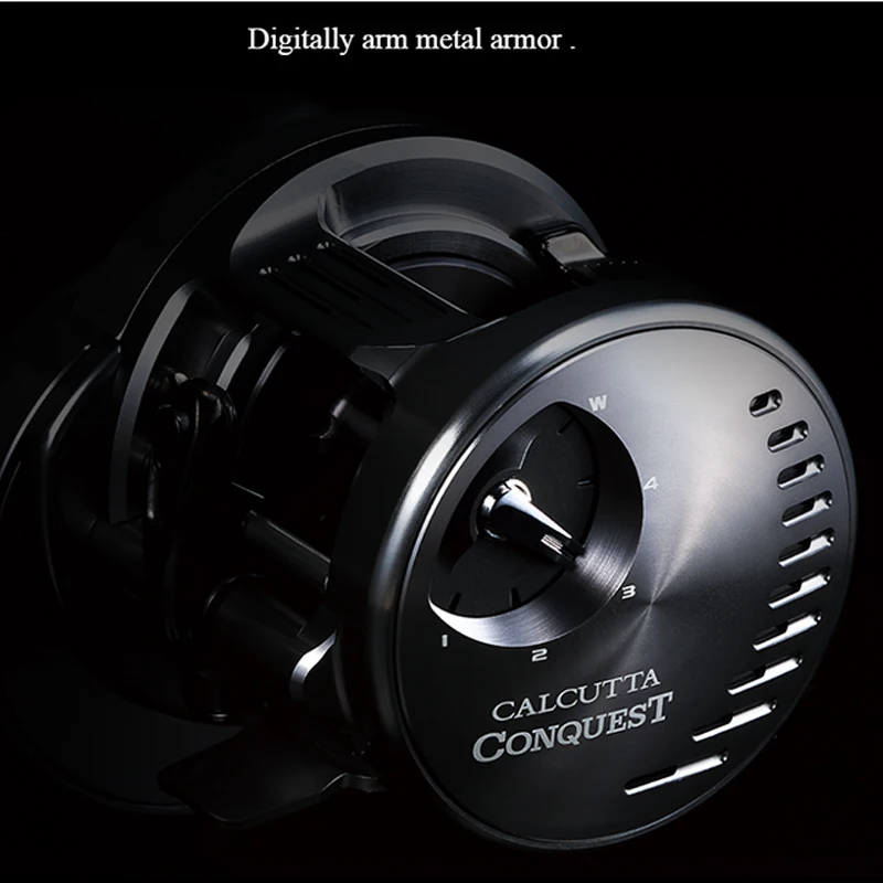 SHIMANO CQ DC19 CALCUTTA CONQUEST anti-sea water dc fishing reel special super long-range drum lure wheel | Спорт и развлечения