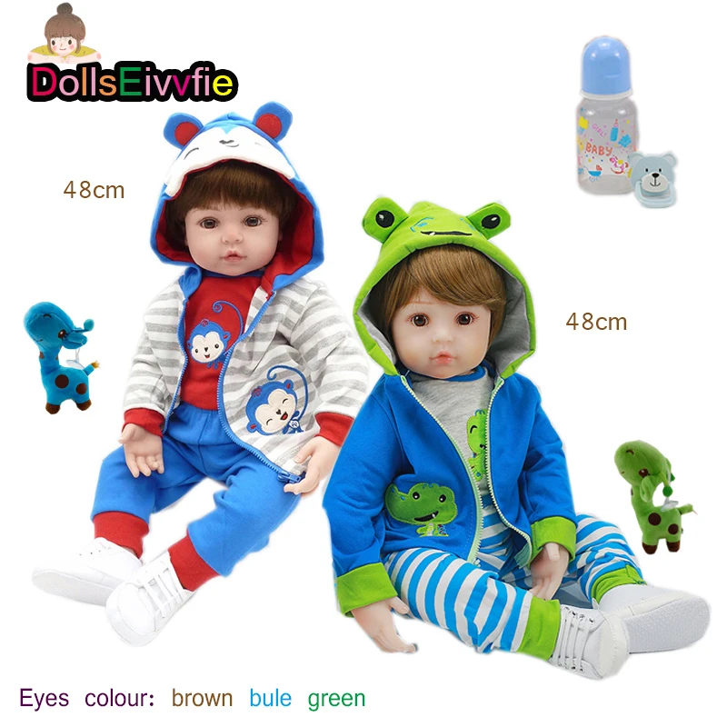 Новые 48 см-58 см Reborn Baby Dolls мягкие силиконовые куклы детские девочка принцесса