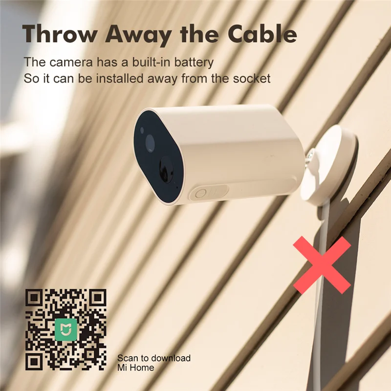 IMILAB EC2 Wi Fi Камера 1080P HD MiHome безопасности на открытом воздухе беспроводная камера