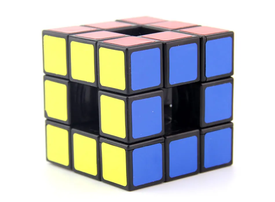 LanLan полый 3x3x3 магический куб 3x3 профессиональная скоростная головоломка, обучающие игрушки для детей, антистресс