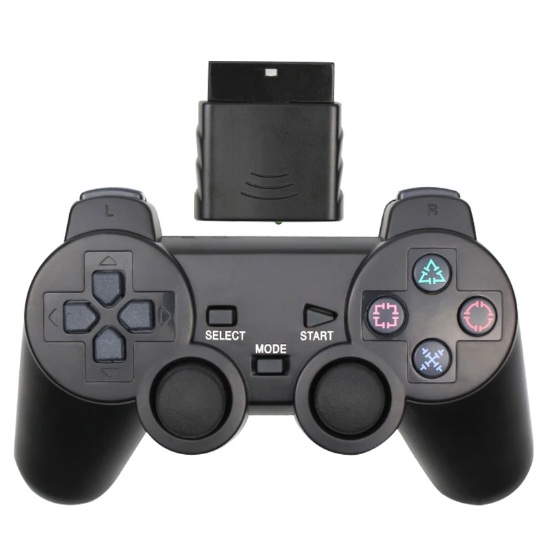 

For Sony PS2 Controller Wireless Gamepad for Playstation 2 Console Joystick Double Vibration Shock Joypad Wireless Controle