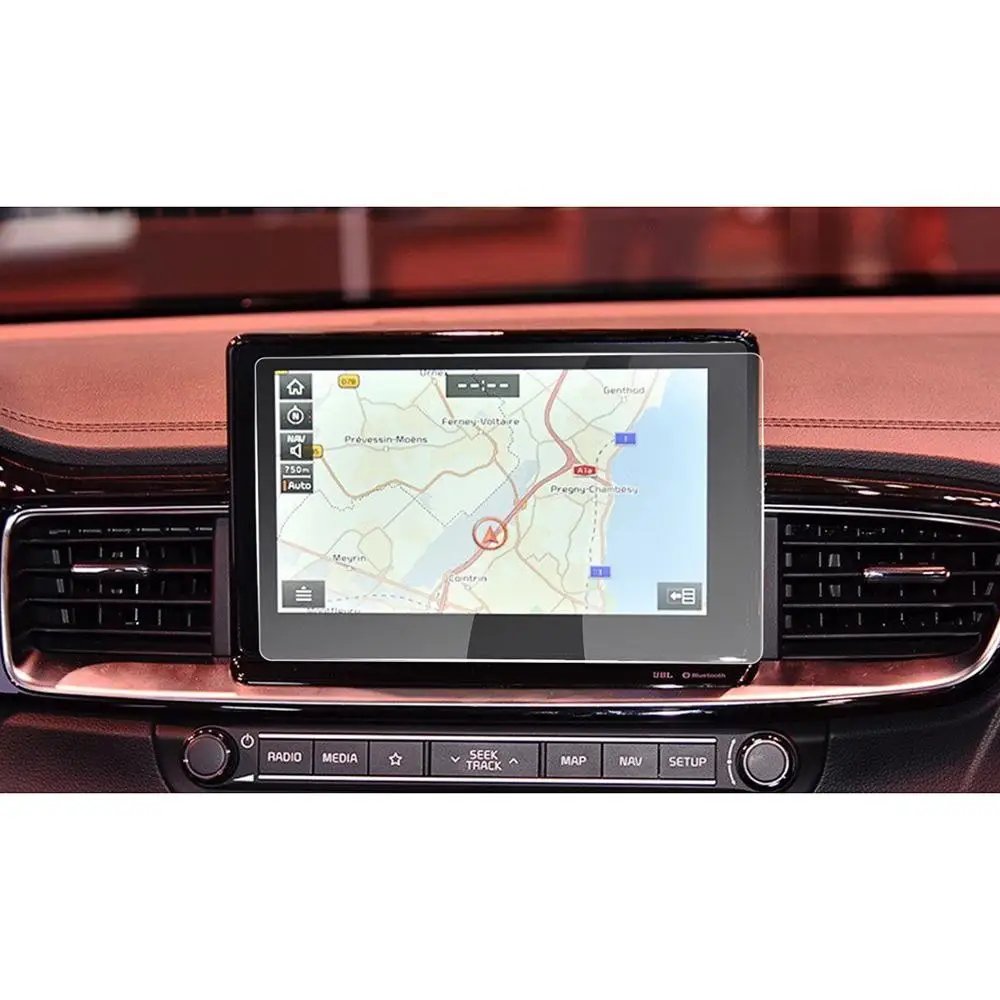 RUIYA Car Screen Protector For Ceed CD GTCD GT/Telluride/Seltos 8 Inch 2020 Navigation Display Screen Auto Interior Accessories