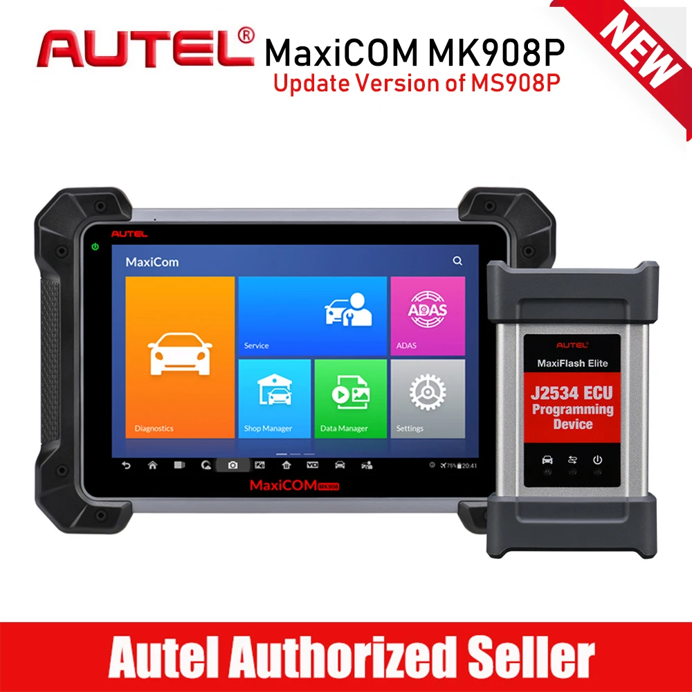 Новый профессиональный автомобильный диагностический инструмент Autel MaxiCOM MK908P