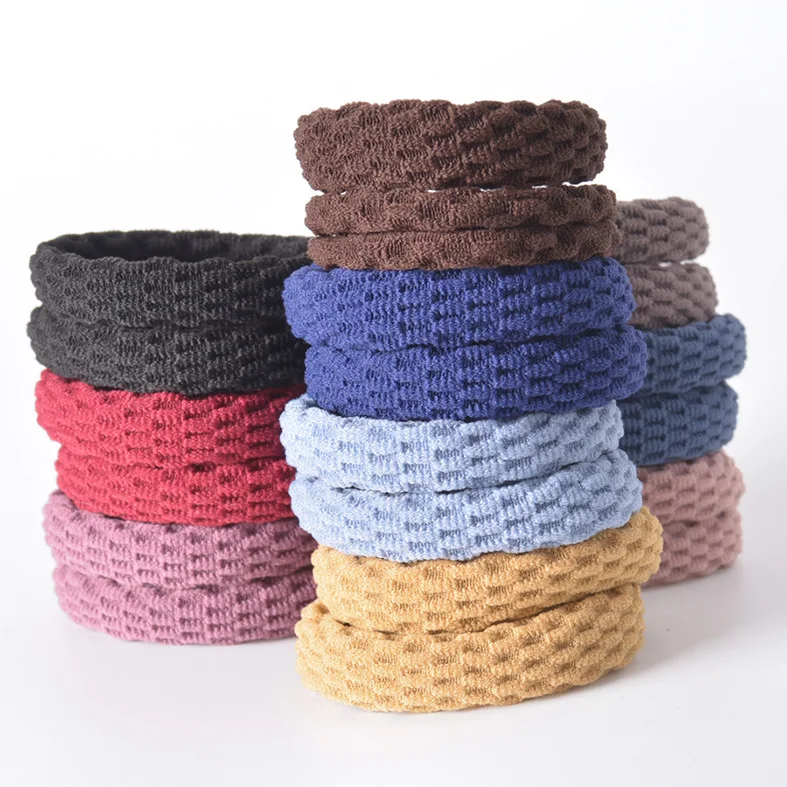 10 цветов/набор аксессуаров для волос разноцветные резинки обручи с высокой