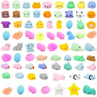 66pcslot party favor mini cute animal decompression toys christmas gift kid birthday toy giveaway carnival prizes pinata toys