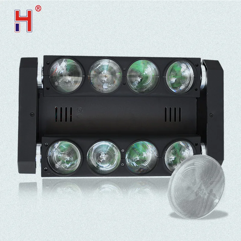 Dj Освещение Led движущаяся голова луч 8X10W Паук свет с Dmx512 управления для вечерние