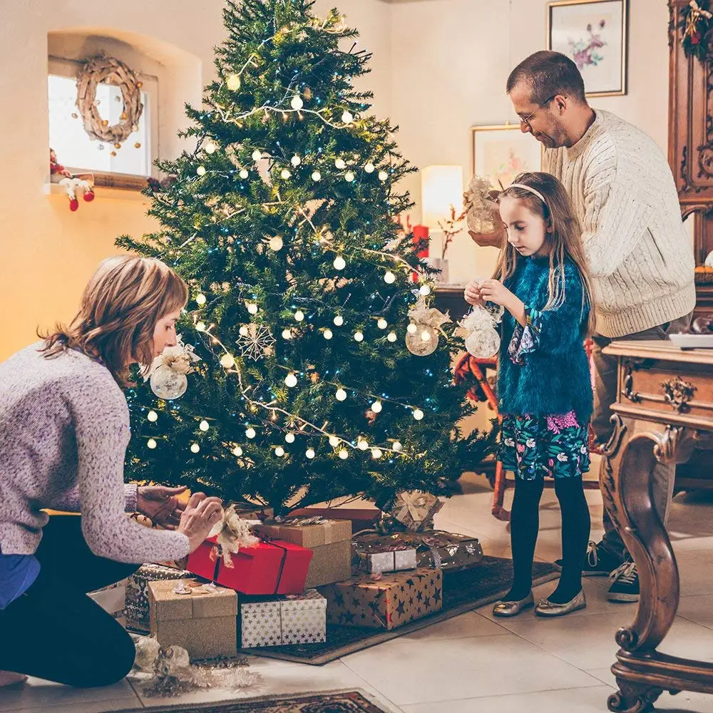 10/20/30/50/100M led globe Christmas String Light AC220V Outdoor waterproof Lighting wedding Party garden decorations lights | Лампы и