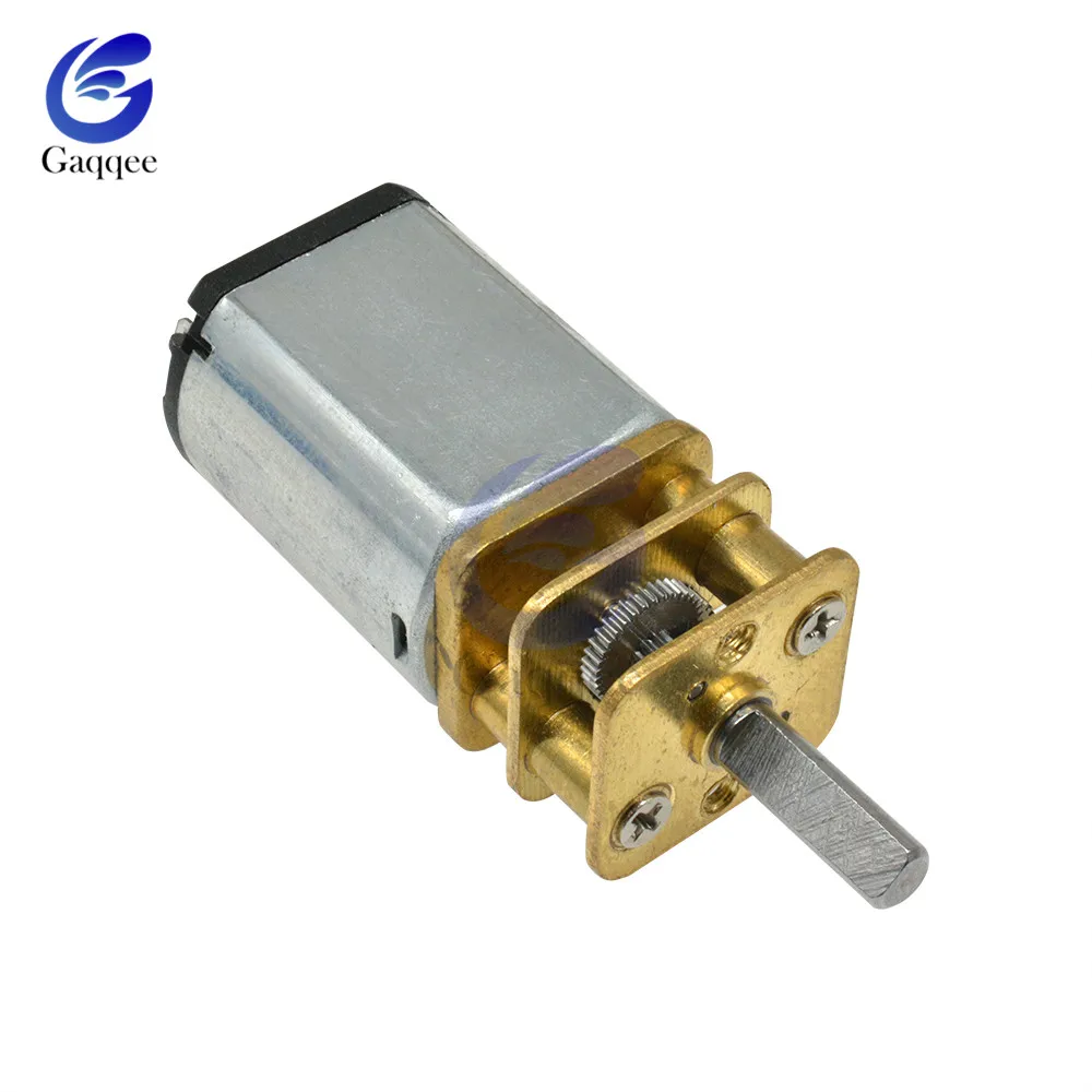 DC 6 V/12 V Мини Микро металлическая передача мотор с зубчатым колесом двигатели 100
