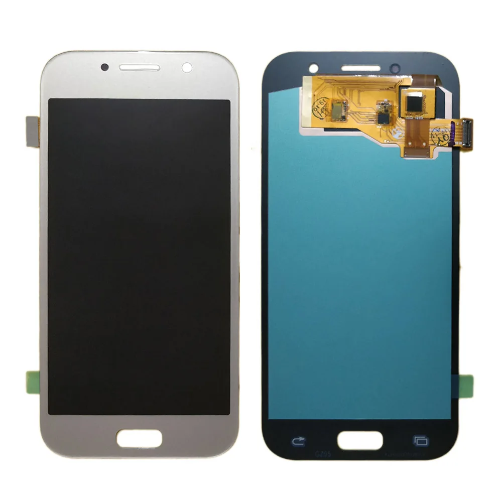 

ЖК-дисплей A520 для Samsung Galaxy A5 2017 A520 A520F A520K A520S, ЖК-дисплей с сенсорным экраном и дигитайзером в сборе A5200, ЖК-стекло, панель