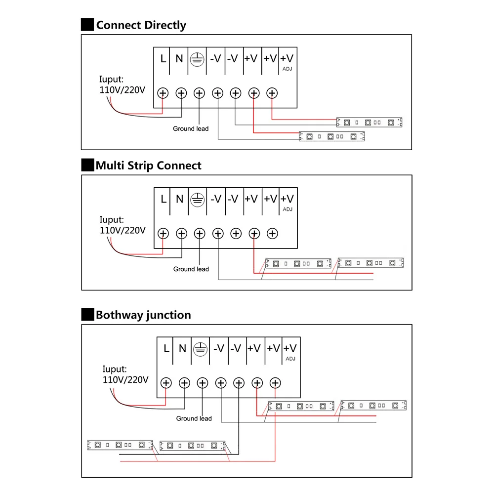 Импульсный источник питания трансформатор переменного тока 220 В в 5 36 2 А 3 6 8 10 20 30 40