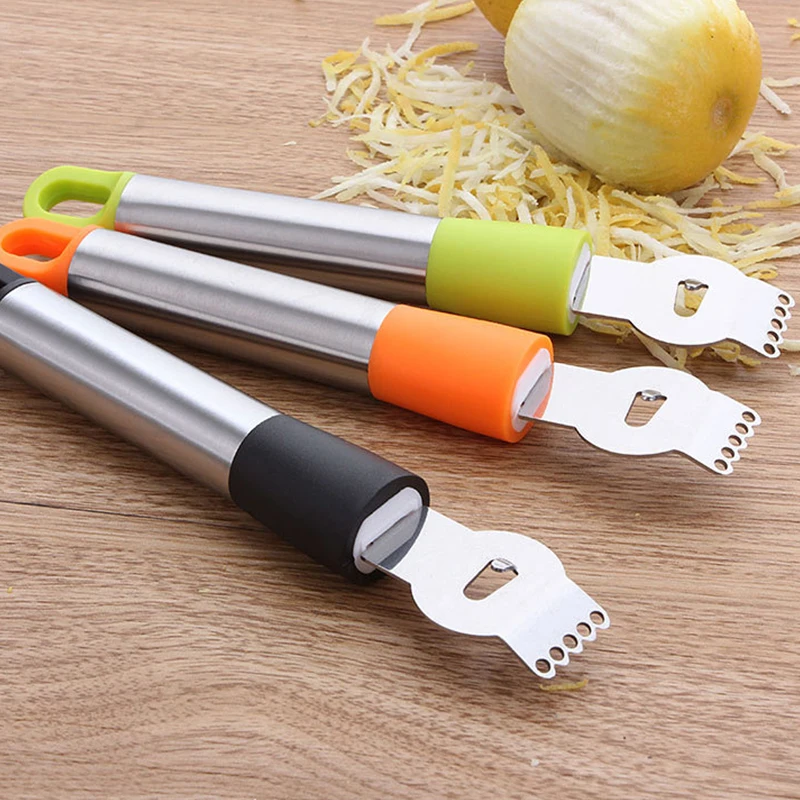 Овощечистка для фруктов из нержавеющей стали ручки извести нож пилинга