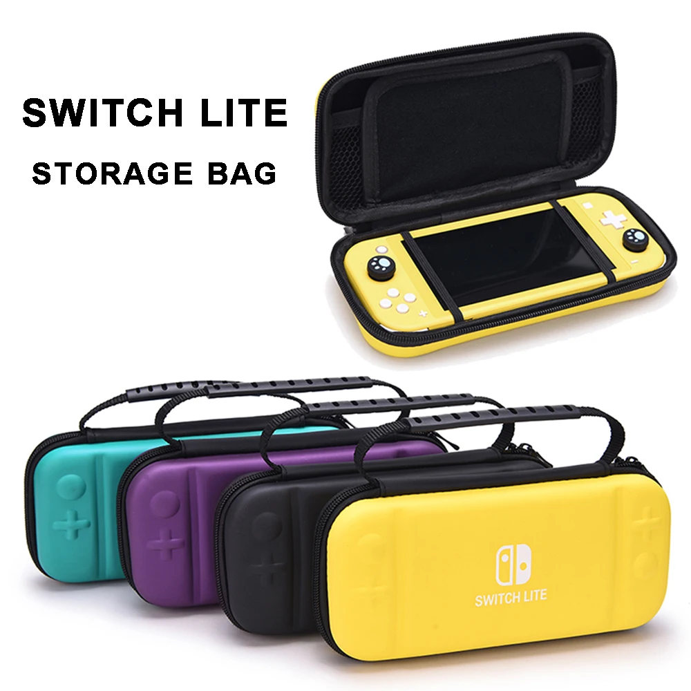 Чехол для переноски Switch Lite защитный жесткий чехол дорожная сумка хранения с 8
