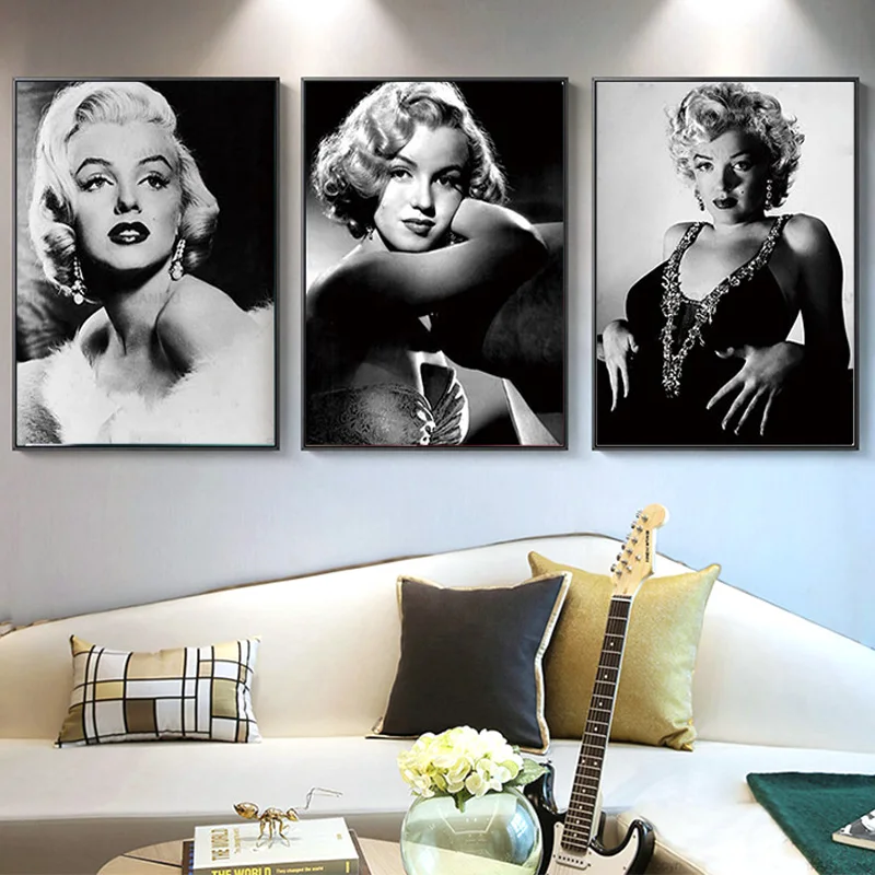 Черно белая фотография винтажная Картина на холсте постеры принты квадратные