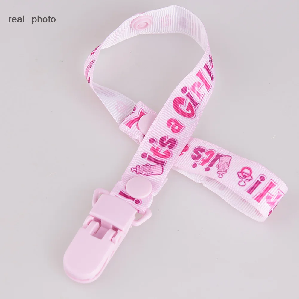 pink girls Детская соска, держатель, зажимы, держатель для соски, новая детская соска, зажим для соски, цепь, фиксатор, держатель для соски - Цвет: pink girls