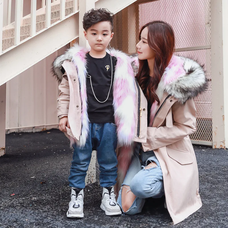 

Winter 2020 mid-length, delicate, soft, windproof, warm, casual, loose temperament, imitation fur, hooded women's coat